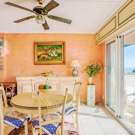 A6- 2 Bdr Incredible Sea View - Ac, Garage & Terrace Lägenhet Antibes Exteriör bild