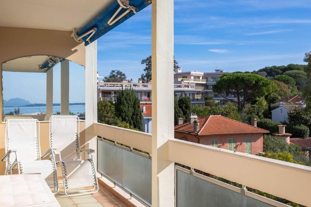 A6- 2 Bdr Incredible Sea View - Ac, Garage & Terrace Lägenhet Antibes Exteriör bild