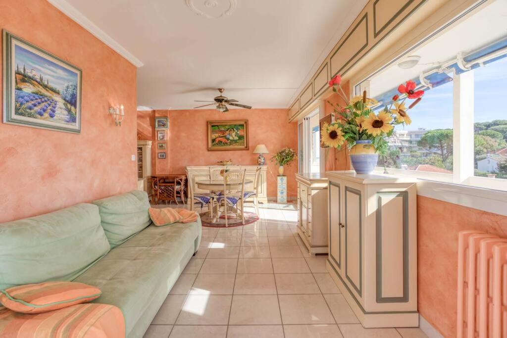A6- 2 Bdr Incredible Sea View - Ac, Garage & Terrace Lägenhet Antibes Exteriör bild